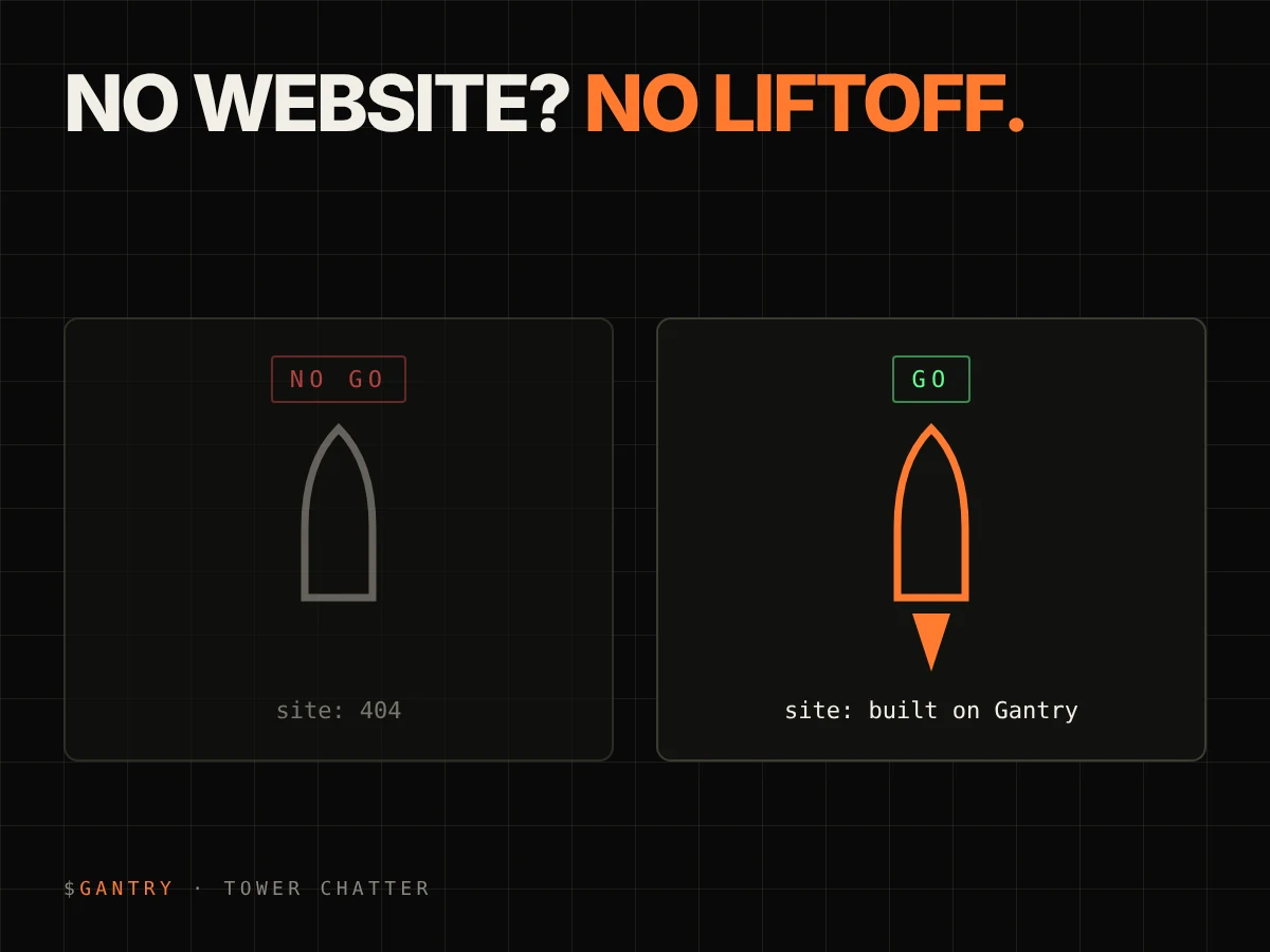 no website? no liftoff.